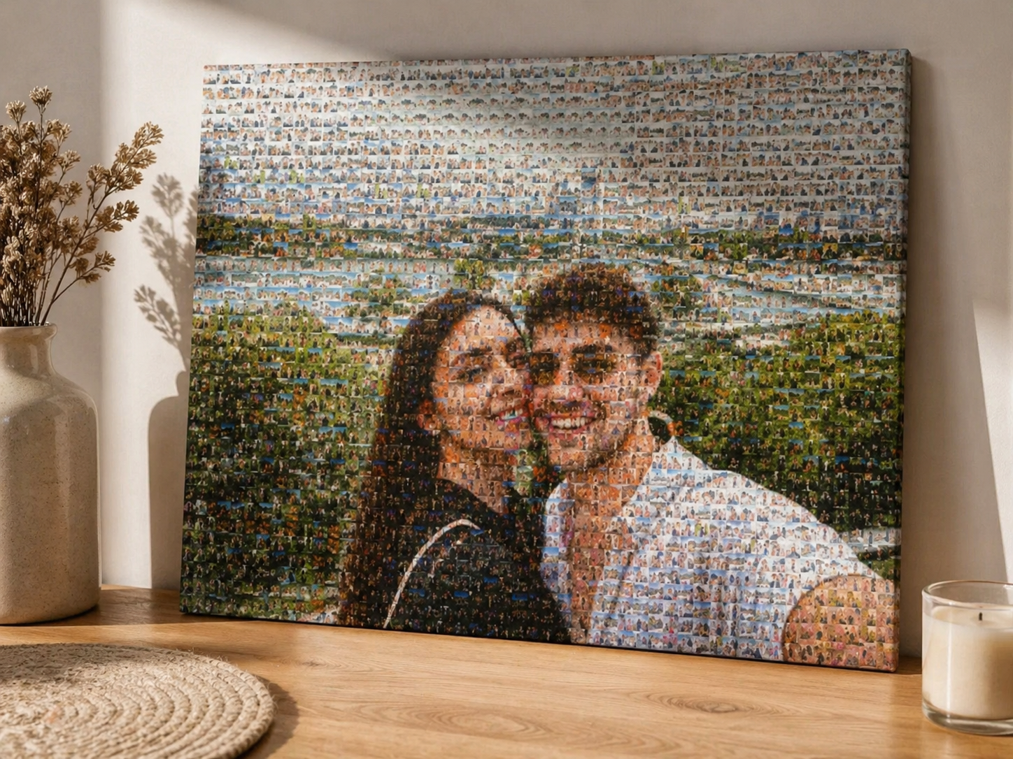 Mosaic canvas